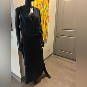 SHEIN Black Maxi Skirt